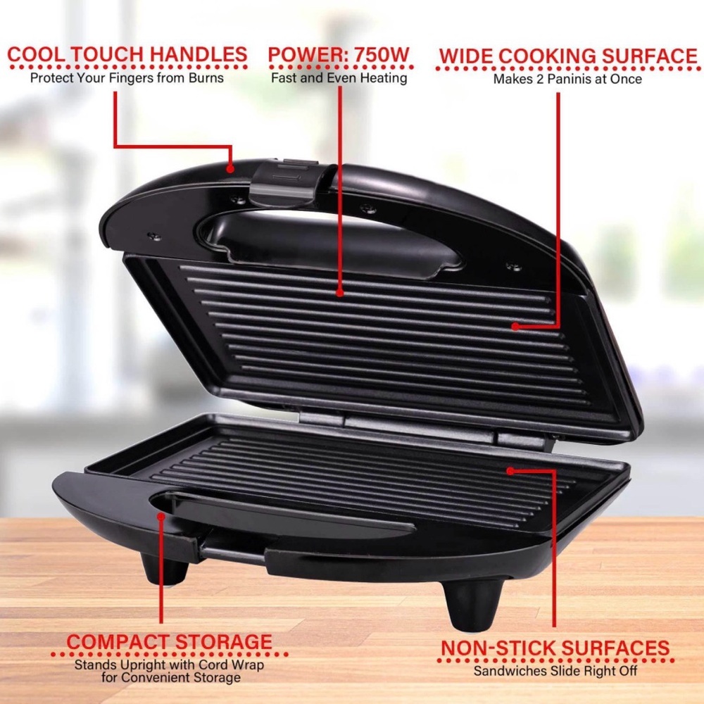 Brentwood Panini Maker - Picture 2 of 2
